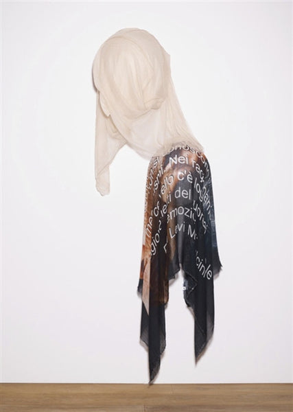 Faliero Sarti "Emozioni" Love Quote Scarf