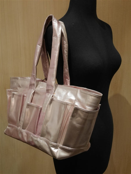 Flavio Olivera Pink Pockets Tote Handbag