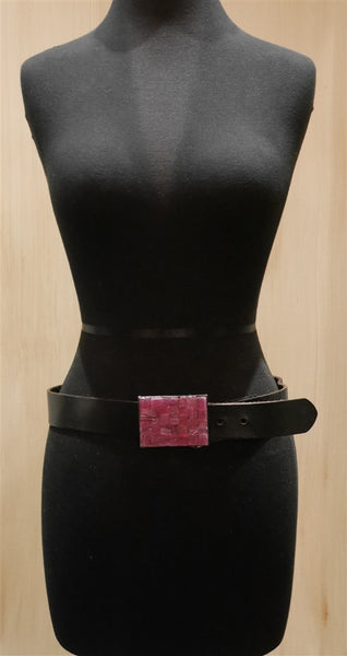 Just Reality Pink Mosaic Infusion Belt