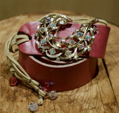 Rachel Abroms Jewel Vintage Clasp Belt