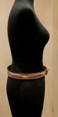 Western Leather Embossed Belt