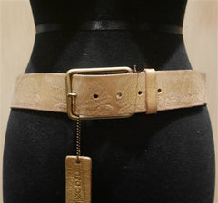 Linea Pelle Gold Belt