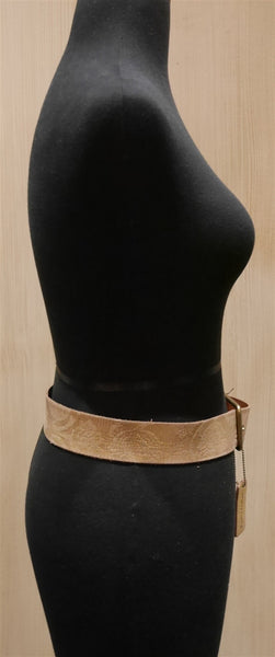 Linea Pelle Gold Belt