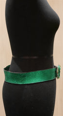 Rachel Abroms Emerald Green Bead Belt