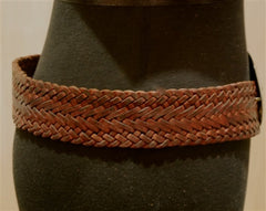 Toobkal Braided Belt with Fossil Buckle