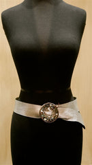 Rachel Abroms Silver Tie Belt