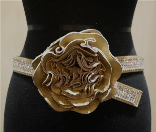 Streets Ahead Flower Crystal Belt