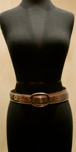 Streets Ahead Bronze Flower Belt