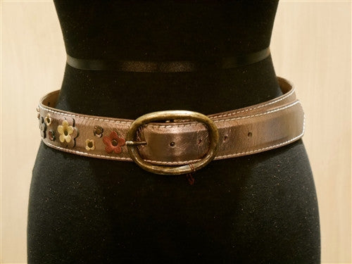 Streets Ahead Bronze Flower Belt