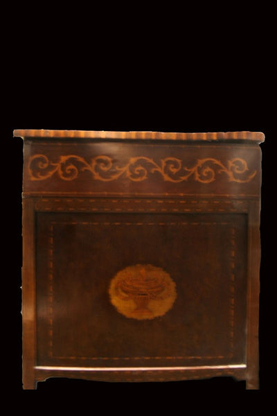 Antique Edwardian Mahogany Carlton House Desk