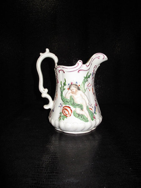 Vintage Capo di Monte Style Porcelain Pitcher