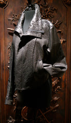 Jarbo Black Leather Moto Jacket