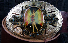 VSA Virgins, Saints & Angels Rosarita Belt Buckle