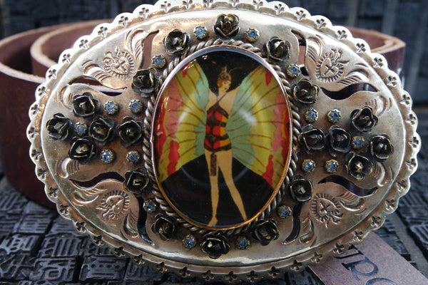 VSA Virgins, Saints & Angels Rosarita Belt Buckle