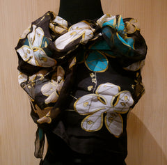 Wolford Silk Chiffon 'Luck' Scarf