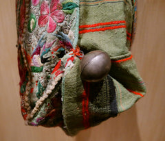 J.P. and Mattie Yabo Tribal Fabric Shoulderbag - One of a Kind