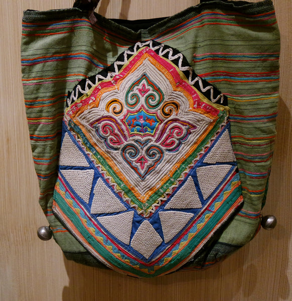 J.P. and Mattie One of a Kind Tribal Fabric Bohemian Yabo Shoulderbag