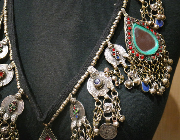 Kuchi Tribe Vintage Kuchi Necklace — One — of — a — Kind — view 2