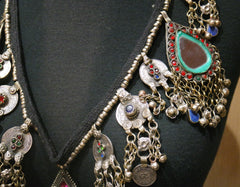 Kuchi Tribe Vintage Kuchi Necklace — One — of — a — Kind — view 2