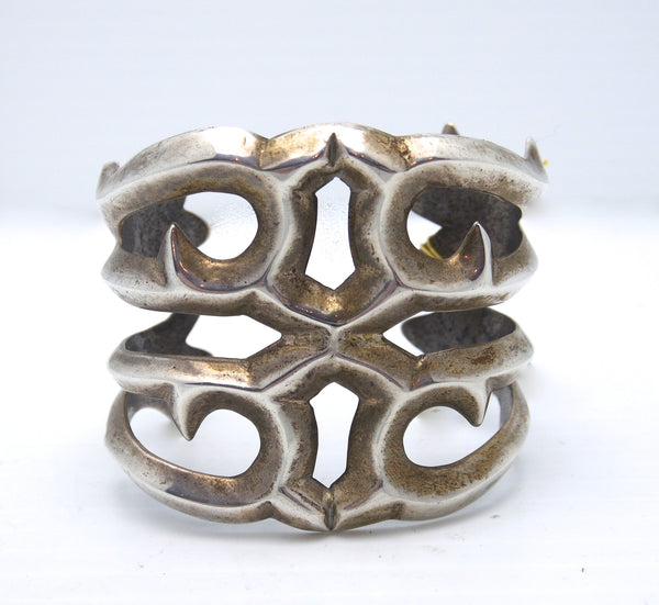 Southwestern Navajo Sand/Tufa Cast Cuff Bracelet