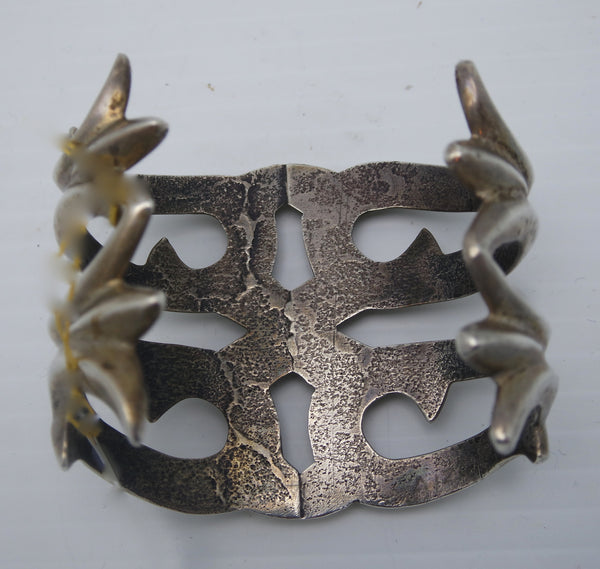 Southwestern Navajo Sand/Tufa Cast Cuff Bracelet