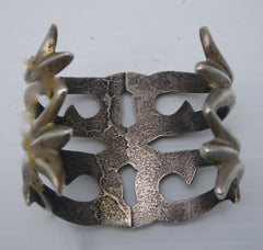 Southwestern Navajo Sand/Tufa Cast Cuff Bracelet