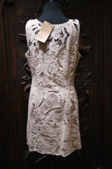 Vivienne Tam Lace Shift/Tank Dress