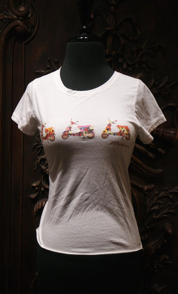 And Cake Vespa Short Sleeve Tee Shirt