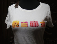 And Cake "Sweet" Short Sleeve Tee Shirt - Cake Slices