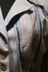 Casting Embroidered Jacket - Blue