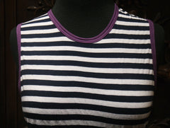 Shagg Purple Trim Tank Tee