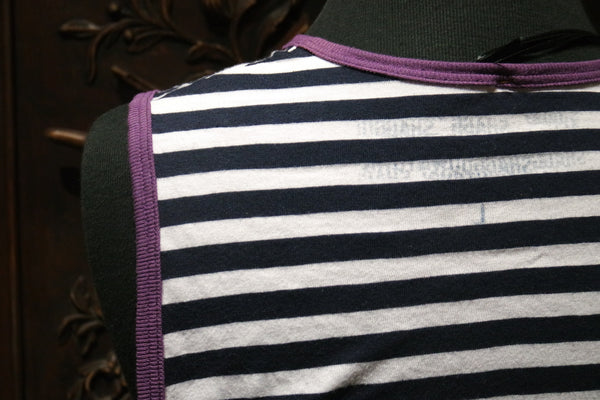 Shagg Purple Trim Tank Tee